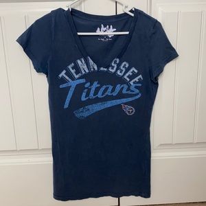 Navy Tennessee Titans Tee